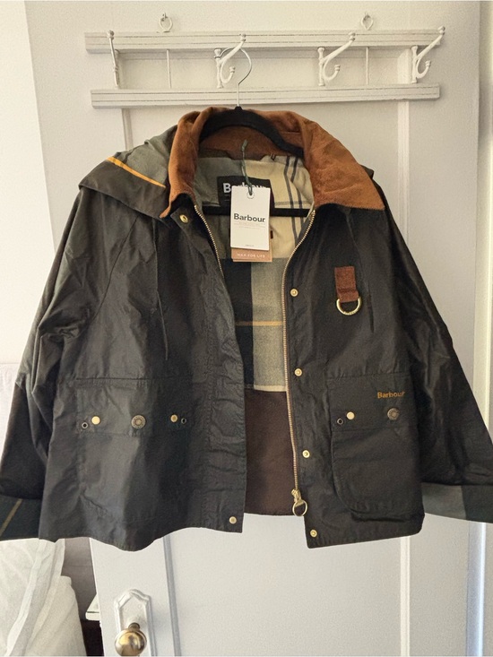 Barbour Jackets & Blazers - Barbour Erma Waxed Cotton Jacket - NWT
